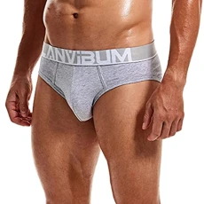 Men's Underwear Cooling Sexy Soft Active Mesh Quick Dry Moisture-Wicking& Cotton Spandex Long Leg Performance Loose Lounge 5 Pack Breathable Mesh Boxer Briefs Trunks Grey