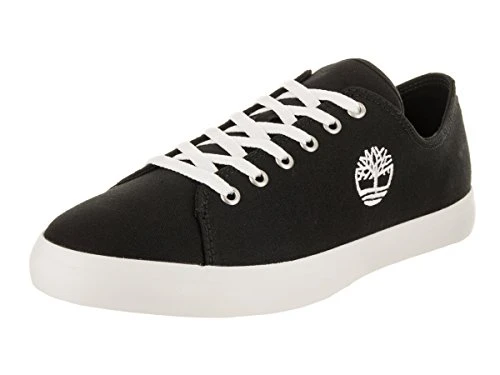 Men's Union Wharf Lace Oxford Low-top Sneakers, Black Canvas, 9 UK