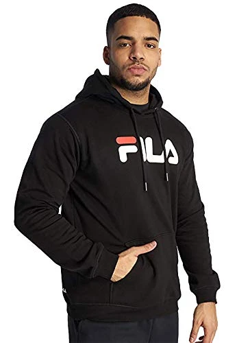 Men's Unisex Classic Pure Hoody Hooded Sweatshirt, Black, XL