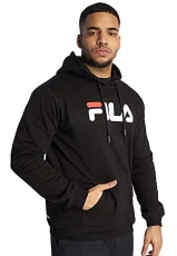 Men's Unisex Classic Pure Hoody Hooded Sweatshirt, Black, XL