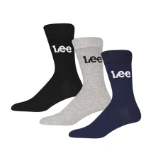 Men's Unisex Smart Womens Low Calf Designer Dress Sock Casual Wear Crew, Black/Grey Marl/Navy, 43-4