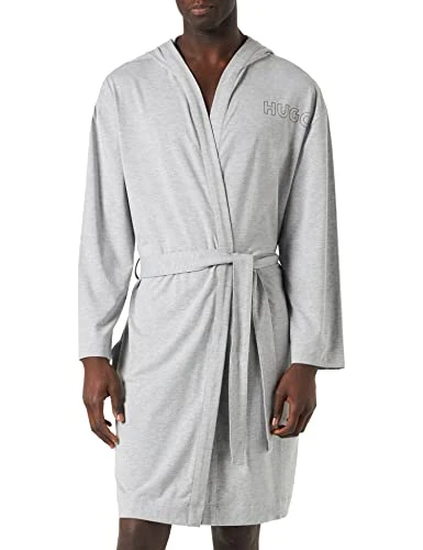 Men's Unite Nightgown Dressing Gowns, Medium Grey35, S