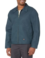 Men's Unlined Eisenhower Jacket, Airforce Blue, XXL Men's Unlined Eisenhower Jacket, Airforce Blue, XXL