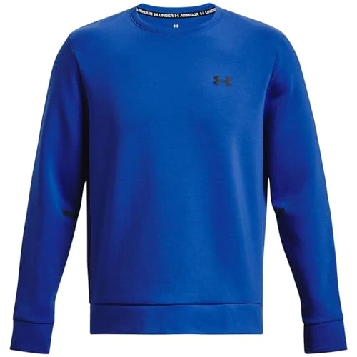 Mens Unstop Fleece Crew Neck Sweater Blue M