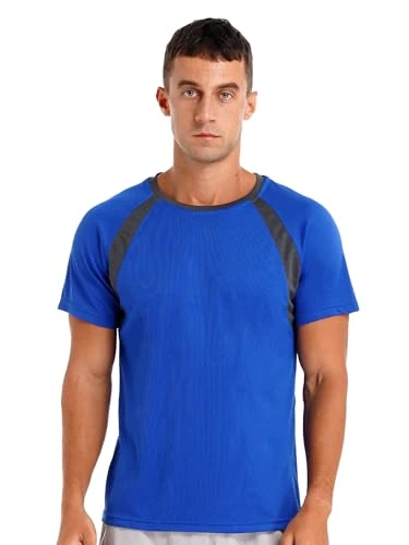 Mens UV Rash Vest UPF50+ Protection Sun Shirt Rash Guard Summer Swimming Tops Gym Athletic T-Shirt B