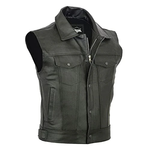 Men's V-Neck Sleeveless Slim Fit Jacket Straight-Fit Mens Waistcoat Vest Big and Tall Lapel Mature Holiday Men's Suits & Blazers