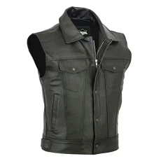 Men's V-Neck Sleeveless Slim Fit Jacket Straight-Fit Mens Waistcoat Vest Big and Tall Lapel Mature Holiday Men's Suits & Blazers