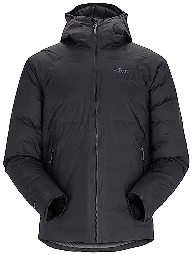 Men's Valiance Down Jacket for Climbing & Mountaineering - Black - Medium