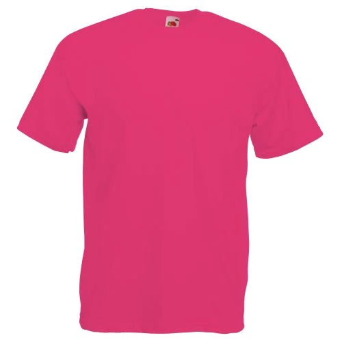 Mens Valueweight Short Sleeve T-Shirt (XL) (Fuchsia)