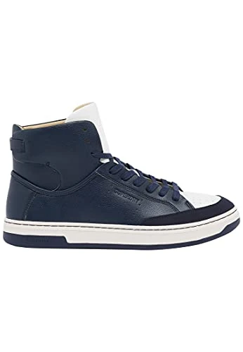 Men's Vegan Basket SPRT HIGH Trainer Sneaker, deep Navy, 8 UK