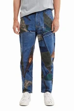 Men's Velez 5005 Denim Raw Jeans, Blue, 32 Men's Velez 5005 Denim Raw Jeans, Blue, 32