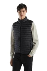 Men's Vest 2ba2uj005, Black 100, L Men's Vest 2ba2uj005, Black 100, L