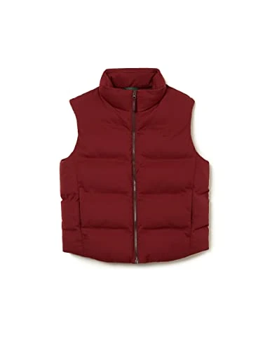 Mens Vest Gilet Jacket Cranberry M