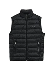 Men's Vest Light Down Gilet, Evening Blue, 5XL Men's Vest Light Down Gilet, Evening Blue, 5XL