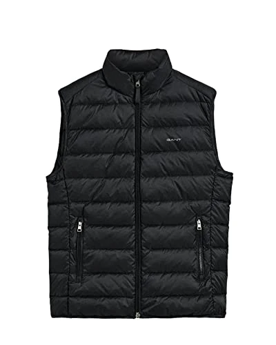 Men's Vest Light Down Gilet, Evening Blue, 5XL