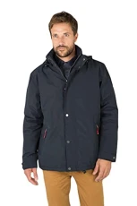 Men's Veste Hot Raincoat, Blue (Navy 204), Medium