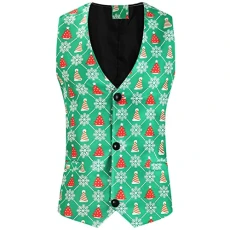 Mens Vintage Waistcoat Tweed Wool Regular Fit Suit Vest for Wedding Groomsmen Classic Fit Waistcoat v neck Mens Slim Fit Casual One Button Blazer Jacket Wedding Waistcoat