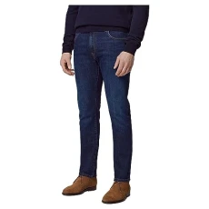 Men's Vintage WASH Jeans, Blue (Denim Blue), 34W/34L
