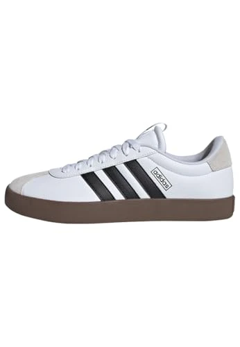 Men's VL Court 3.0 Shoes, Cloud White/core Black/Grey one, 8 UK