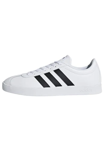 Men's VL Court Sneakers, Ftwr White Core Black Core Black, 9.5 UK