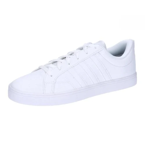 Men's Vs Pace 2.0 3-stripes Synthetic Nubuck Sneaker, Ftwr White Ftwr White Ftwr White, 7 UK