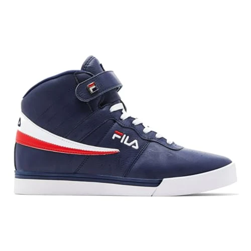 Men's Vulc 13 Mid Plus 2 Retro Sneaker, Navy/White-Red/White, 10.5 D(M) US