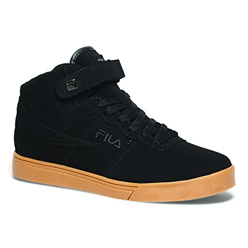 Men's Vulc 13 MP Gum Faux Leather, Rubber Casual Sneakers, Black Gum, 11 UK