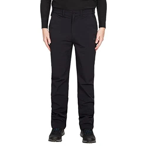 Mens Walking Trousers Eco Friendly Cargo Pant Hiking Trekking Hades Black