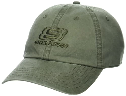 Men's Washed Dad Hat Baseball Cap, Green, One Size