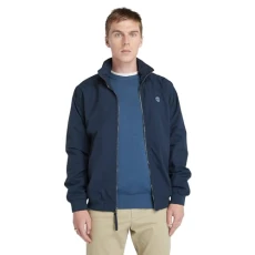 Mens Water Resistant Bomber Jacket (Dark Sapphire) L Mens Water Resistant Bomber Jacket (Dark Sapphire) L