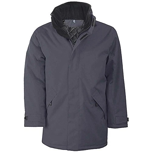 Mens Waterproof Midweight Parka Jacket