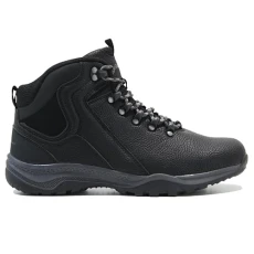 MENS WATERPROOF WALKING HIKING MEMORY FOAM CASUAL THERMAL WINTER ANKLE BOOTS TRAINERS SIZE (BLACK, UK Footwear Size System, Adult, Men, Numeric, Medium, 8.5)