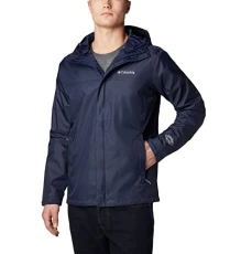 Men's Watertight II Rain Jacket, Collegiate Navy, M