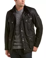 Men's Waxed Duke Jacket Black L