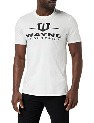 Men's Wayne Logo T-Shirt, White, XX-Large