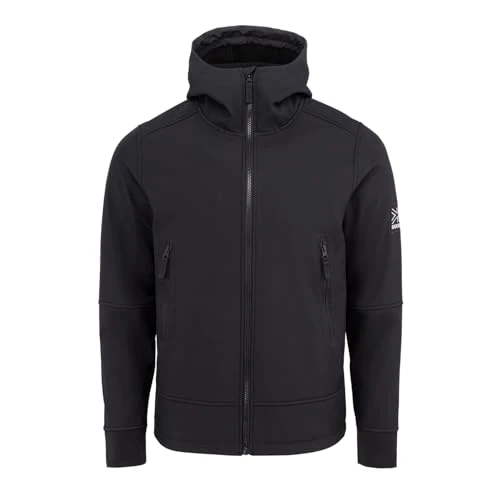 Mens Weather Resistant Softshell Jacket Black M