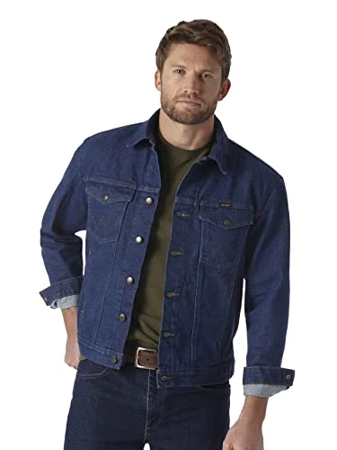 Men's Western Unlined Denim Jacket Outerwear, S