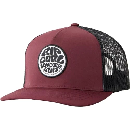 Men's Wetsuit Icon Trucker Baseball Cap Maroon