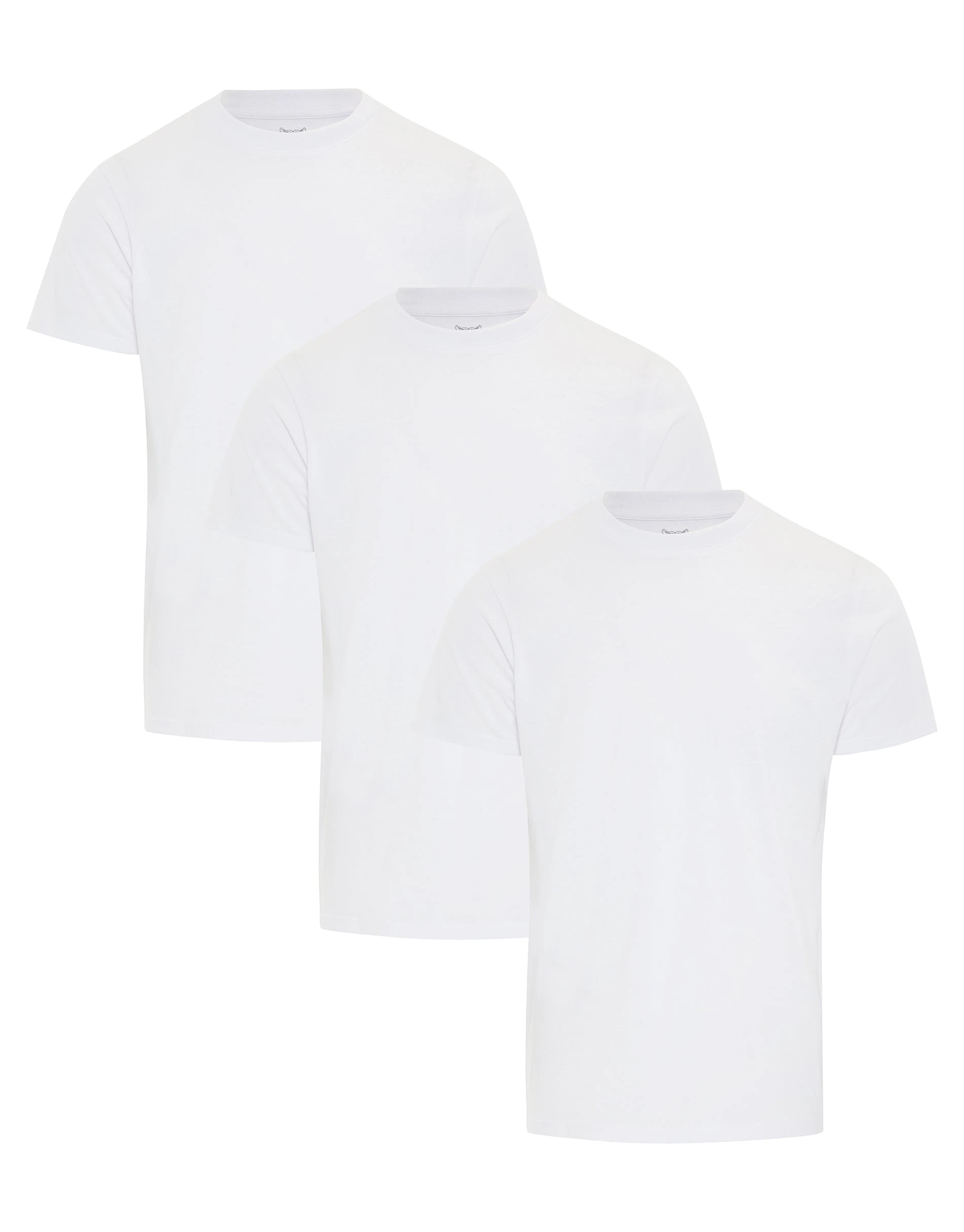 Men's White Essential Short Sleeve T-Shirts (3 Pack)