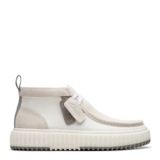 Mens White Torlite Hi Top Trainers