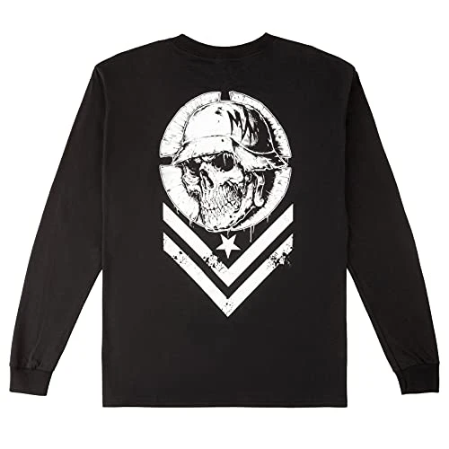 Men's Wicked Long Sleeve T Shirt Black M