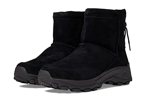 Men's Winter Pull on Snow Boot, Black, 7.5