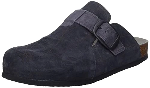 Men's Wolfi Sustainable Mules Clog Slipper, 8010 Navy Combi, 6 UK