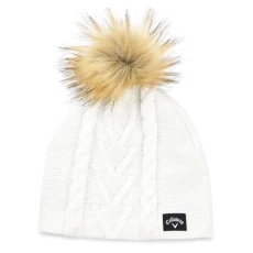 Men's Women's Pom Pom Beanie, White, One Size UK Men's Women's Pom Pom Beanie, White, One Size UK