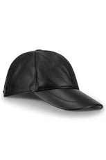Mens Womens Unisex Real Leather Black Napa Soft Baseball Cap Hat Free Size Mens Womens Unisex Real Leather Black Napa Soft Baseball Cap Hat Free Size