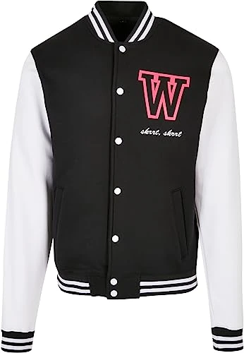 Men's Wonderful College Jacket blk/wht XXL