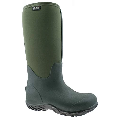Mens Workman Tall Lightweight Olive Insulated Waterproof Wellies Boot 78585-UK 11 (EU 46)