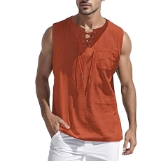 Men's Workout Bodybuilding Tank Tops Athletic Training Gym Shirts Vest Cotton Cut Off Sleeveless Muscle T-Shirt Mens Wool Tank top Mens Leather Waistcoat Vest Men's Floral Printed Shirt A-red