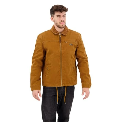 Men's Workwear Ranch Zt Jacket, Denim Co Tobacco Brown, M