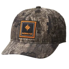 Mens Woven Patch Cap | Anti-Glare & Anti-Microbial Hunting Hat, Realtree Timber, One Size